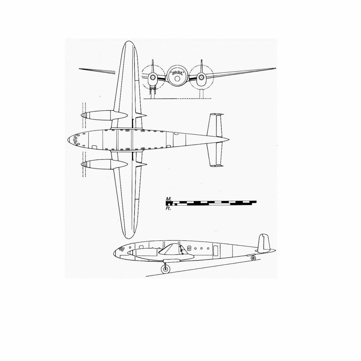 Проекты самолетов 1942-43 годов на базе Br 482. Франция