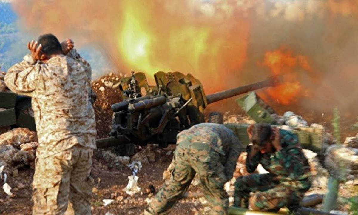 Даръа: САА уничтожили атаку боевиков артиллерией, положив десяток врагов