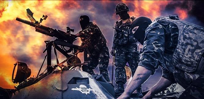 Шквальный огонь под Докучаевском: каратели ВСУ атакуют ополчение