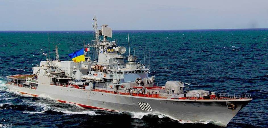 Флагман ВМФ Украины «Гетман Сагайдачный» «напоролся» на санкции против РФ