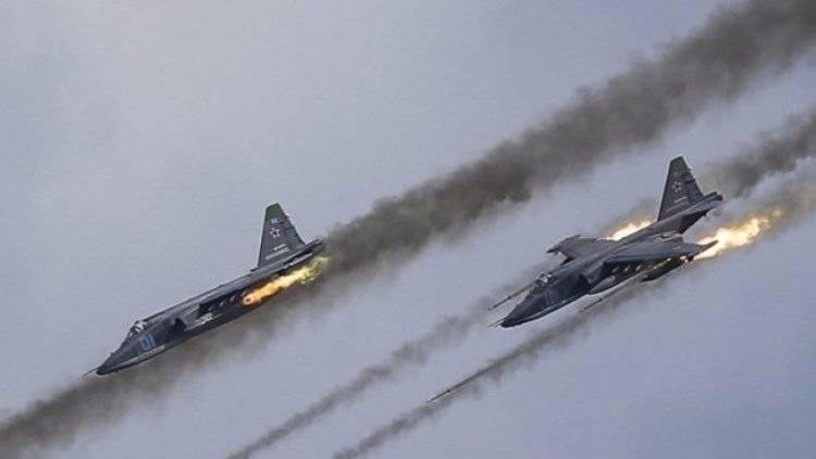 Удар в восточном Дамаске: колонна боевиков попала в прицел пилотов ВКС РФ