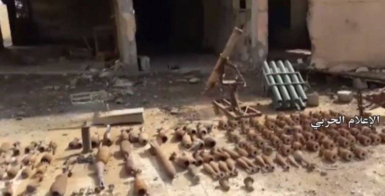 Военные трофеи из Дейр эз-Зора: бойцы САА наткнулись на крупный схрон ИГ