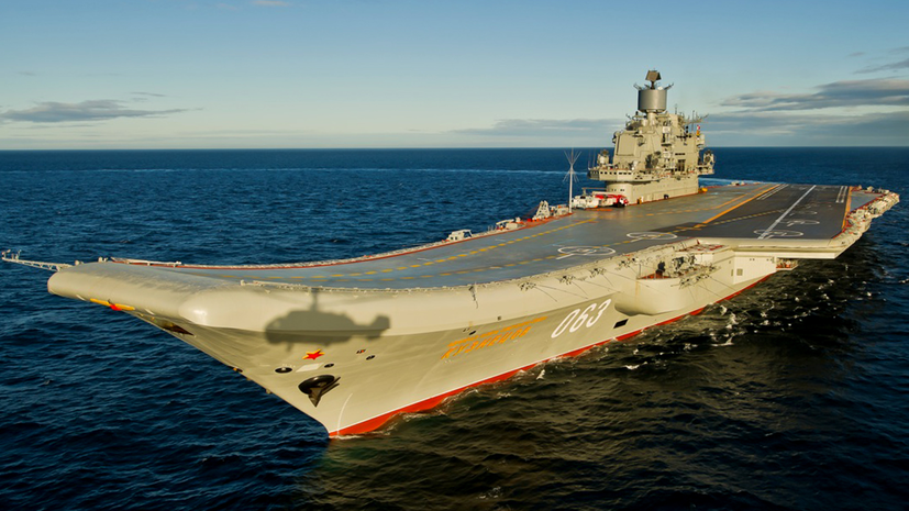 «Адмирал Кузнецов»: в России анонсировали модернизацию тяжелого крейсера