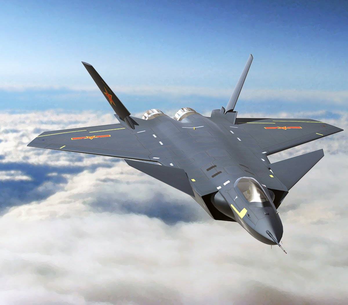 Пятое поколение: J-20 станет семейством смертоносных боевых самолетов