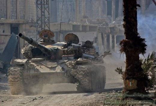 Сирийские танки в опасности: дефицит "реактивной брони"