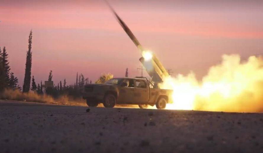 Мощный ракетный обстрел в Восточной Гуте: САА разносит базы боевиков