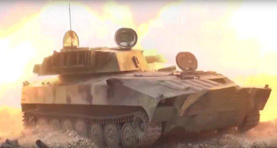 Бои на линии фронта: «Силы тигра» продавливают оборону боевиков в Дамаске