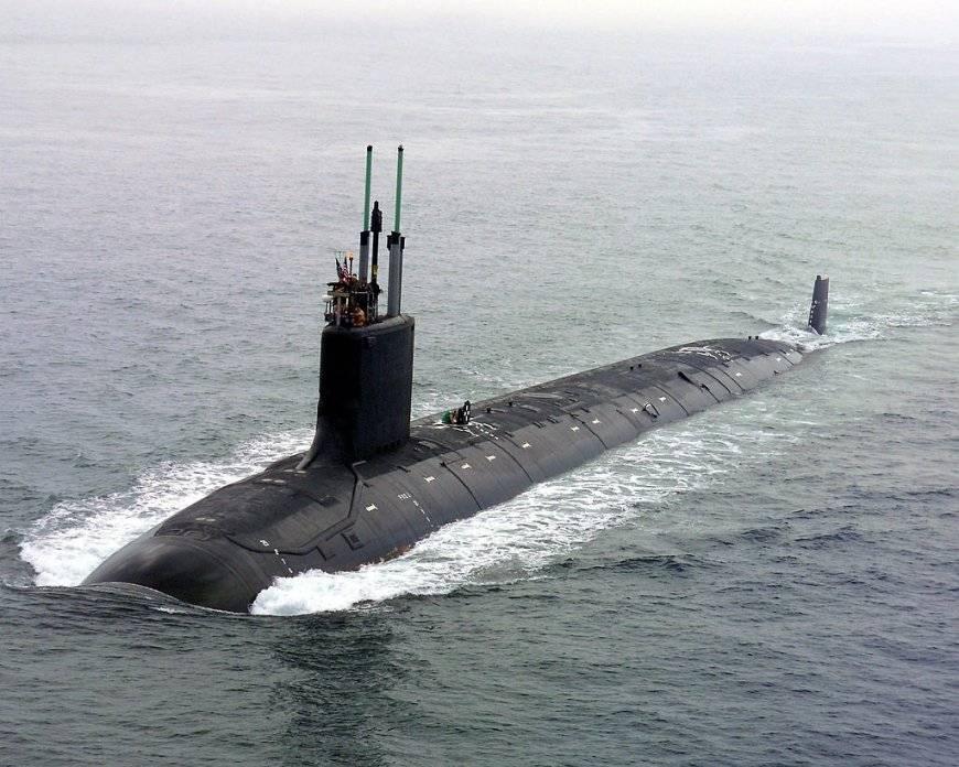 ВМС США приняли на вооружение новую ядерную субмарину класса Virginia