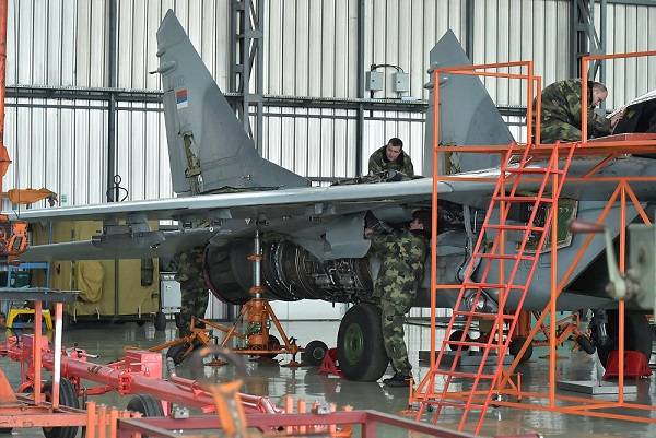 Доработка сербских МИГ-29 СД идет по плану