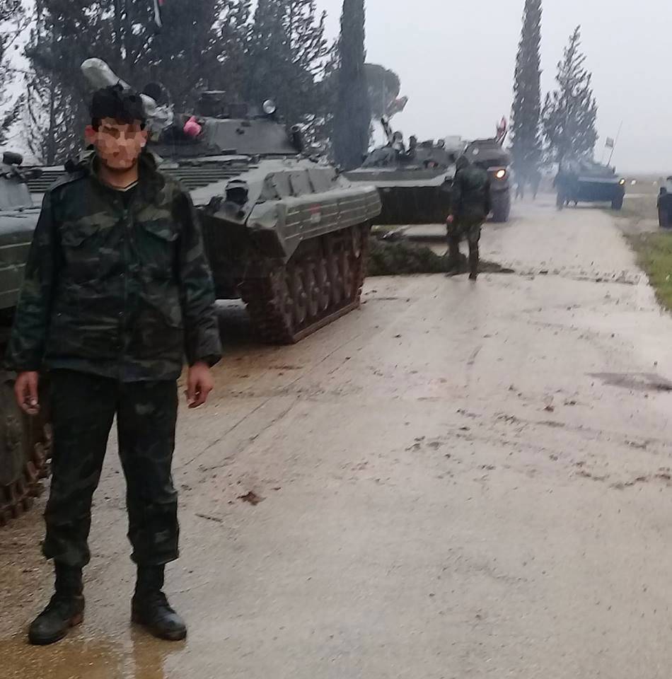 В Сирии заметили новые БМП-2