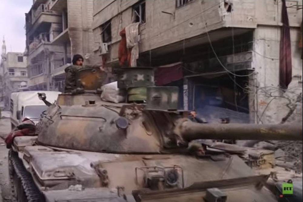 Т-55 превратили в танк XXI века