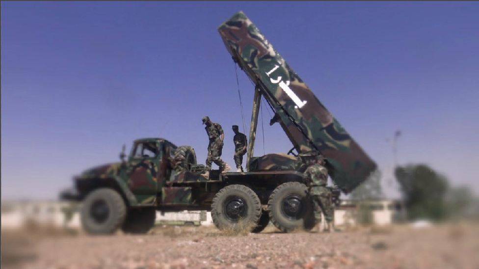 Новая РСЗО для уничтожения королевских войск: первые кадры йеменской Badr-1