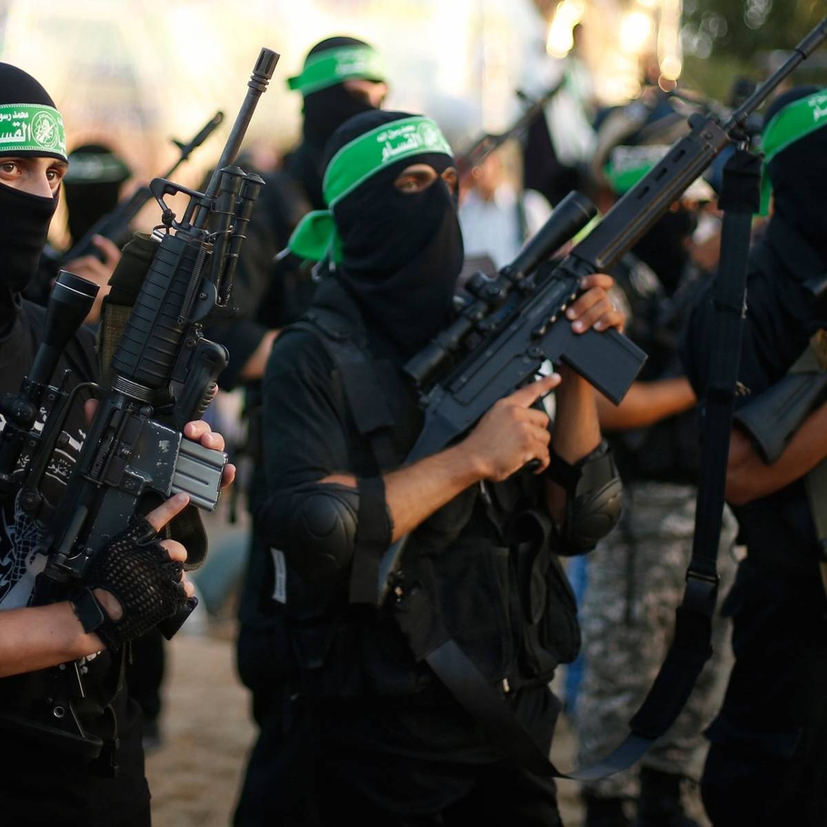 Видеообращение террористов. ХАМАС. Боевики ХАМАС.