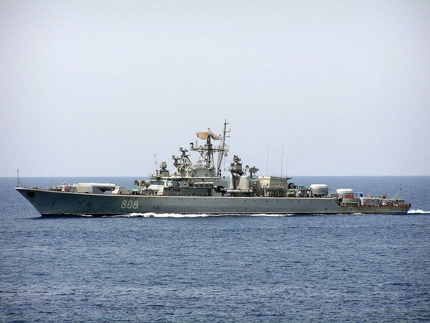 Боевой корабль «Пытливый» взял курс на Черное море