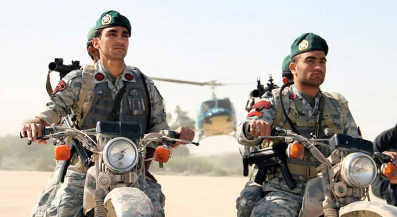 Иранские мотошахиды и бабай-байкеры в бою