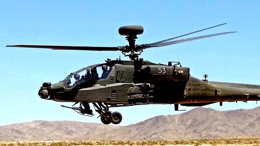 В США разбился ударный вертолет Апач