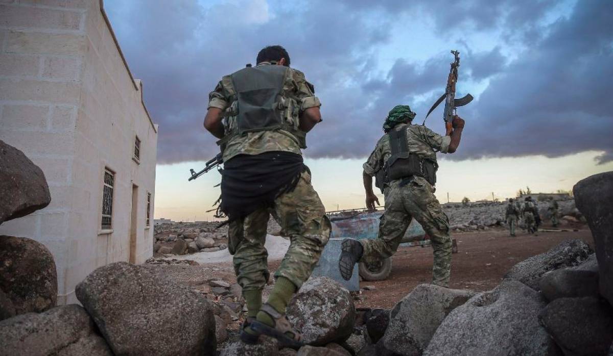 Под прикрытием удара США джихадисты готовят штурм в Восточном Каламуне
