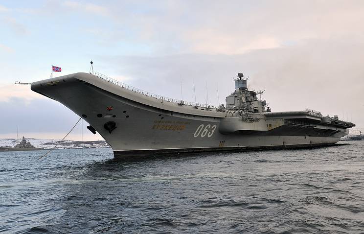 Заключен контракт на ремонт авианосца "Адмирал Кузнецов"