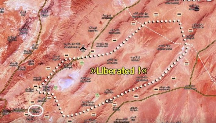 Зачистка котла в Каламуне: результаты военной операции САА видны на карте