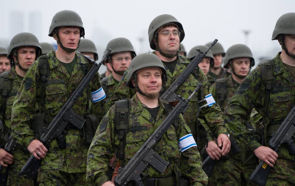 Эстонская армия готовится отразить вторжение  государства Муриниус
