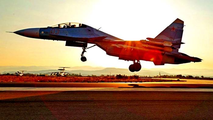 В Сирии разбился российский Су-30СМ, оба пилота погибли