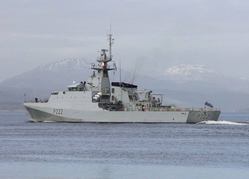 «В Одессе ремонт проходили»: в РФ пошутили над кораблем ВМФ Британии Forth