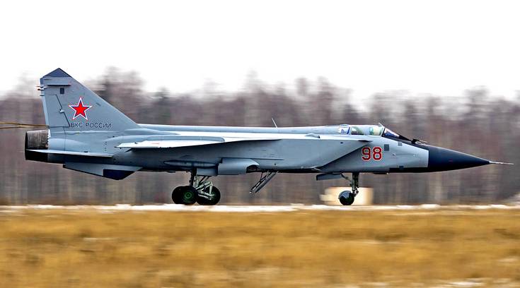 Еще один МиГ-31 — носитель ракетного комплекса «Кинжал»