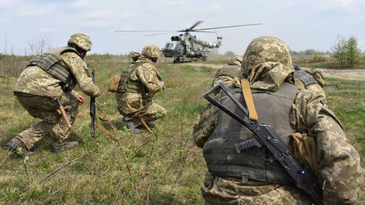 Весенние и травматичные приключения украинской армии на Донбассе