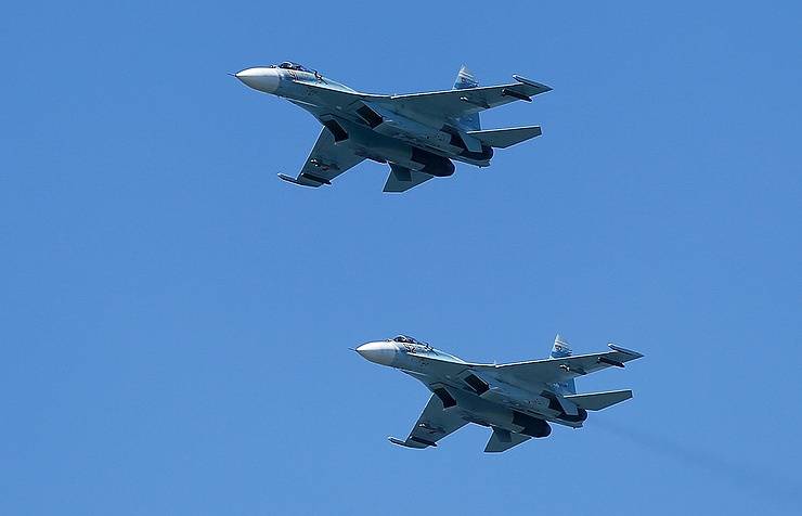 Летчики ПВО за неделю четыре раза поднимались на перехват у границ России