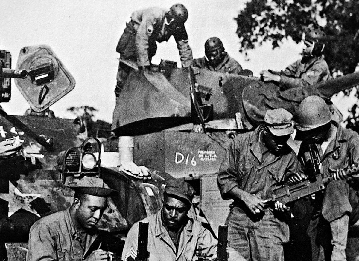 «Чёрные Пантеры»: как негры-танкисты боролись с нацизмом