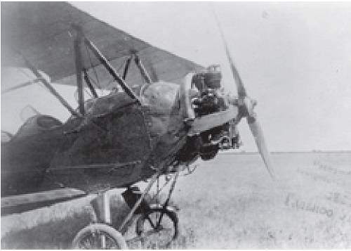 Экспериментальный самолет У-2 с винтом-глушителем