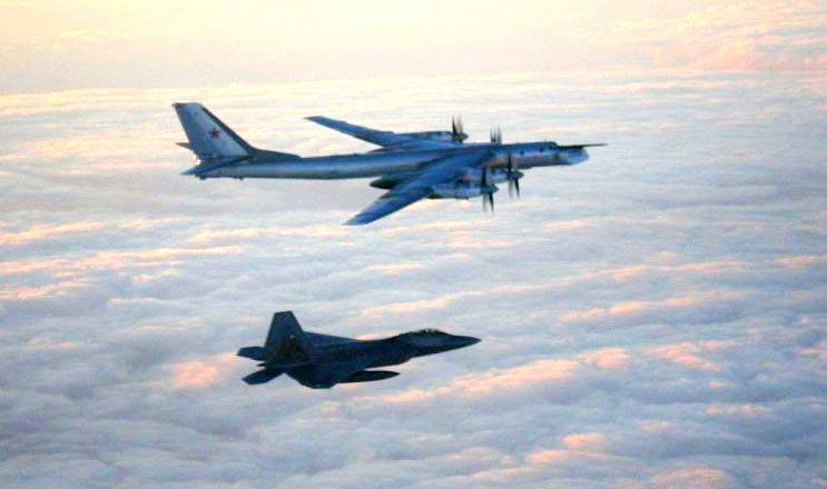 Подробности перехвата российской ударной группы истребителями F-22