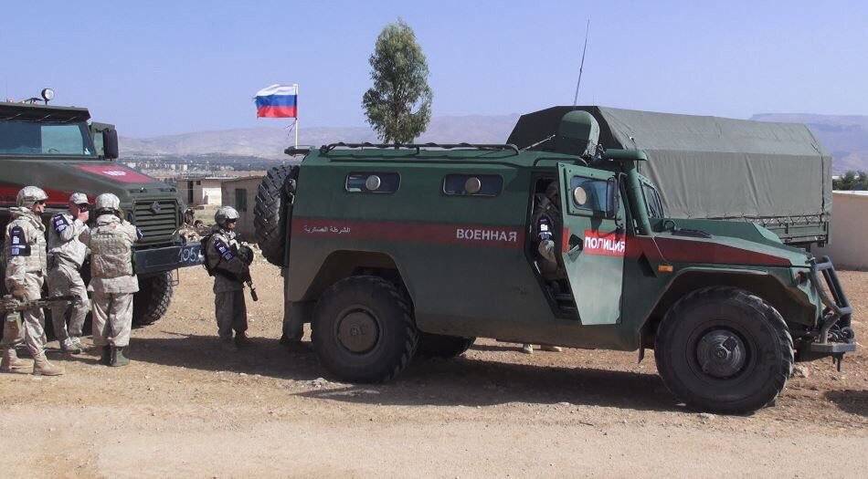 Новый российский бронеавтомобиль испытывают в Сирии