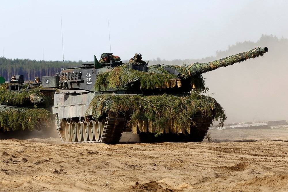 Советские ПТУР превратили немецкий танк Leopard 2 из убийцы в жертву
