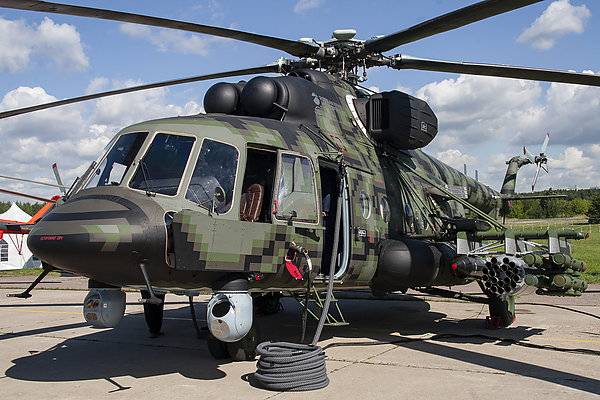 В России изготовили первый образец модернизированного вертолета Ми-171Ш