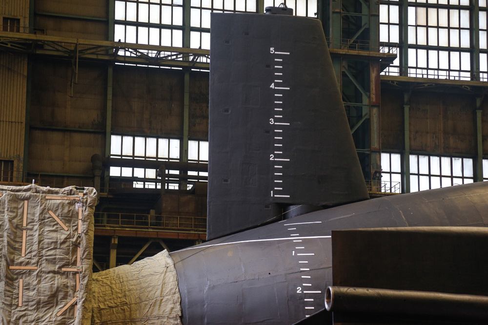 В Северодвинске начались испытания секретной подводной лодки
