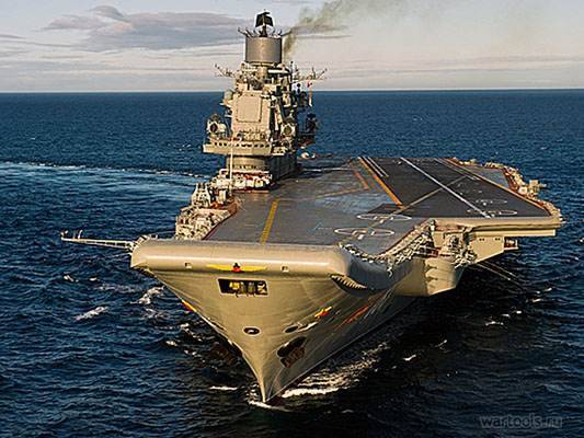 После глубокой модернизации «Адмирал Кузнецов» прослужит флоту 20 лет