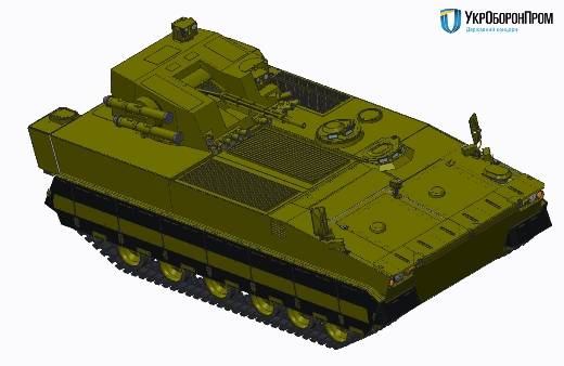 Украина грозится сделать новую БМП и танк с мотором в 1500 л.с.