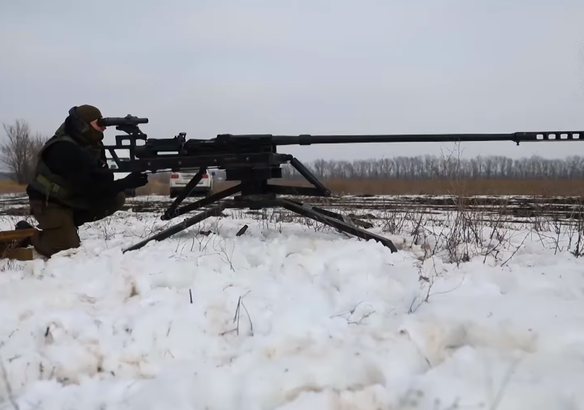 Донецкий «Сепаратист»: появилось видео испытаний сверхмощной винтовки