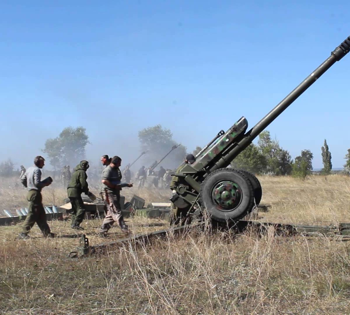 Артиллерия остается главным орудием на востоке Украины
