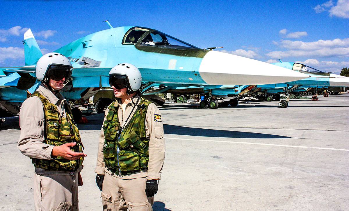 Звено Су-34 отомстило боевикам за атаки на пост военной полиции РФ