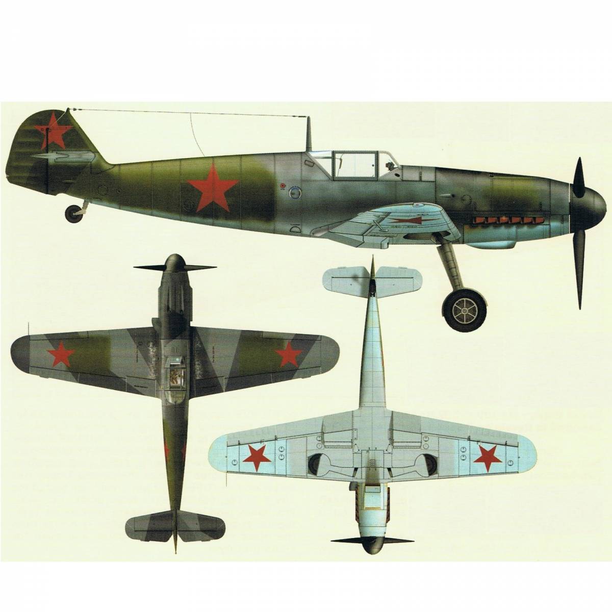 Трофейные истребители Messerschmitt Me 109. Часть 28