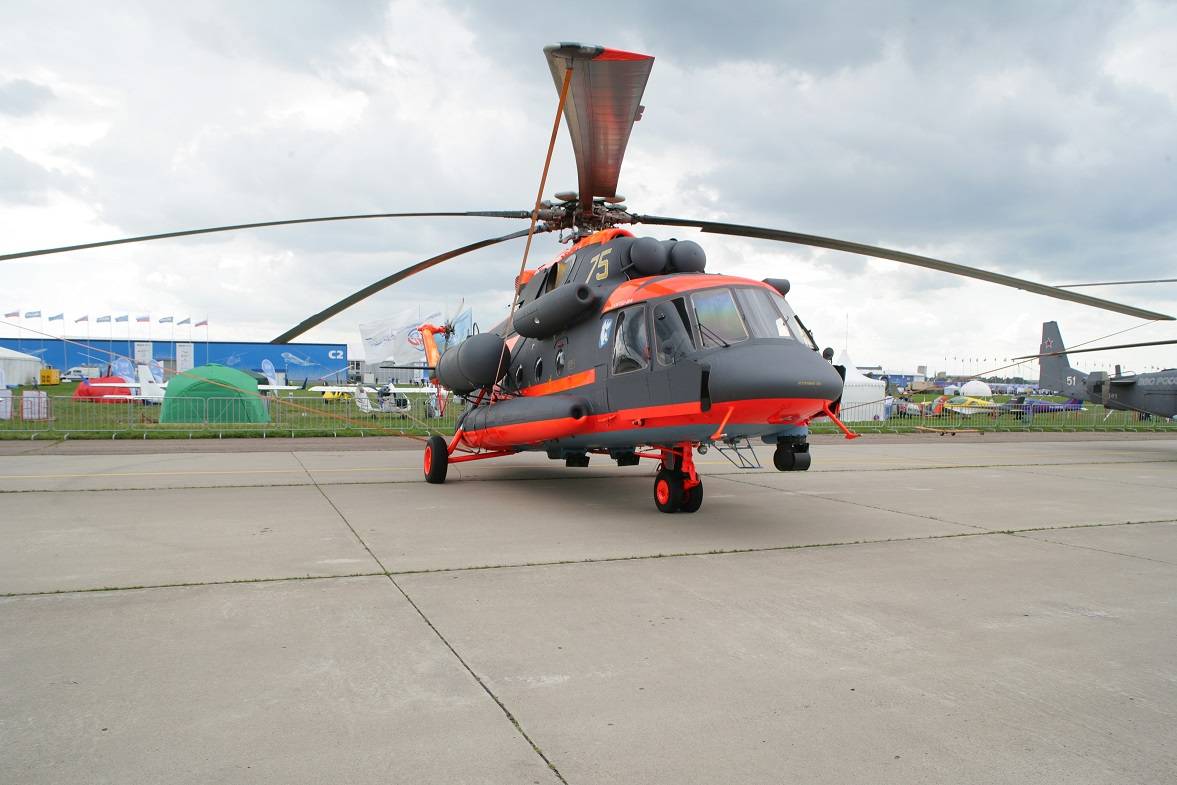 Новейший арктический вертолет Ми-8АМТШ-ВА покажут на «Армии-2018»