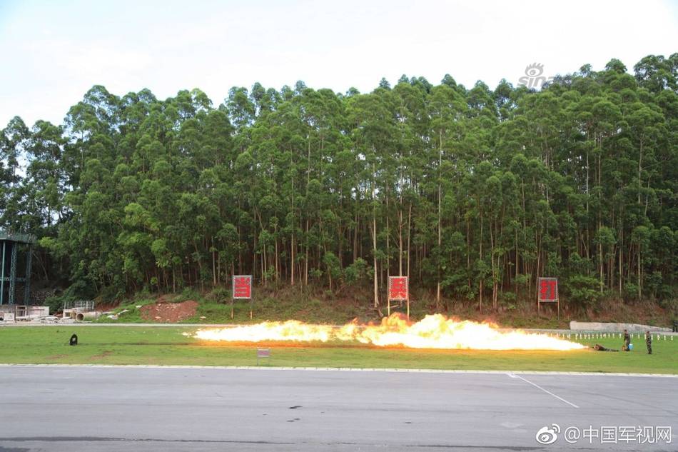 Эффектные кадры применения китайских огнеметов появились в сети