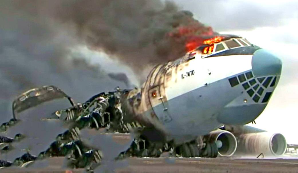ВВС Израиля уничтожили в Сирии иранский Ил-76