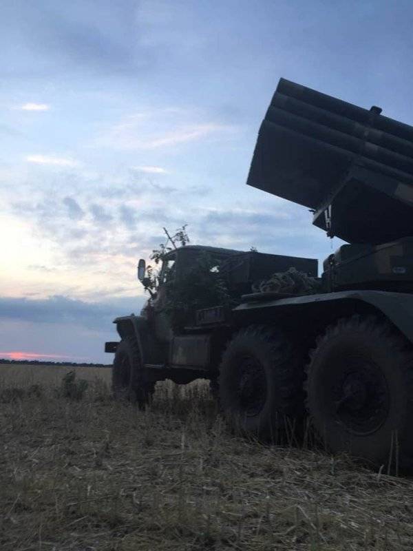Военная провокация Украины: Киев отработал удар «Градами» по Крыму