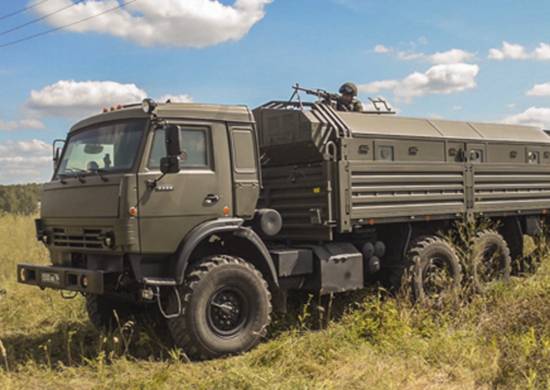 Спецназ ЦВО получит новейшие капсульные бронеавтомобили КамАЗ-5350-379