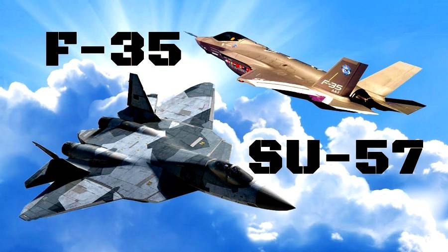 Сотни F-35 против одного Су-57