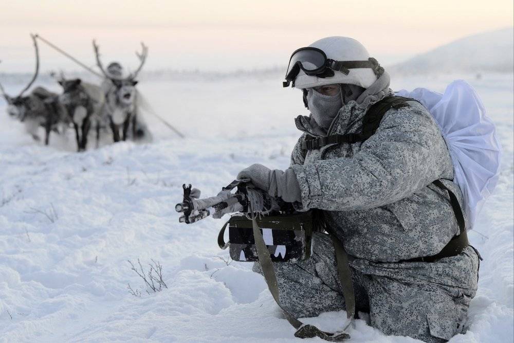 Чем вооружены российские войска в Арктике