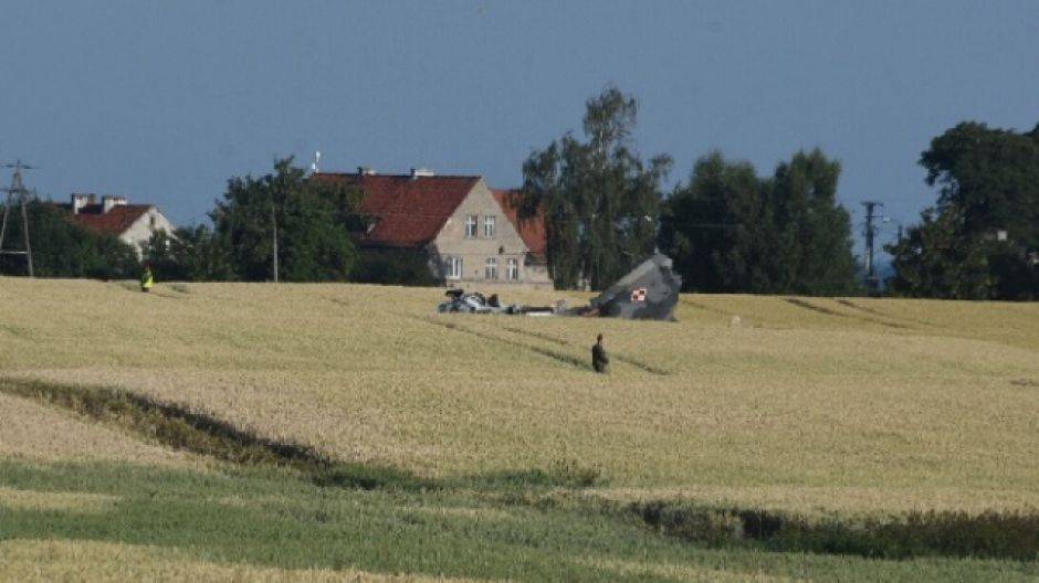 В ночном полете потерпел катастрофу истребитель МиГ-29 ВВС Польши